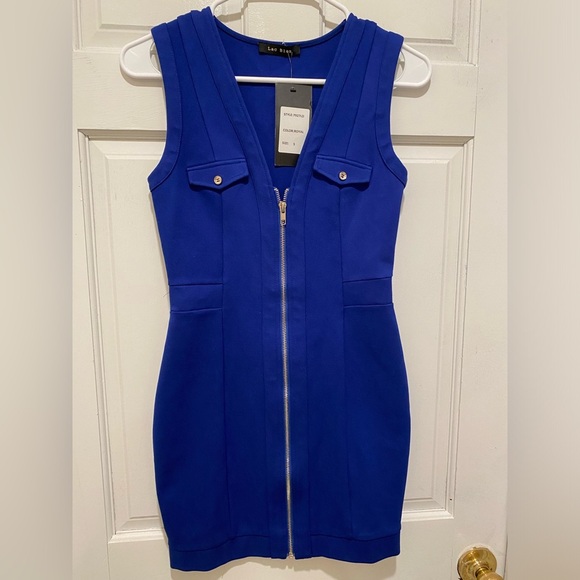 💁‍♀️🙋‍♀️Lac Bleu Sleeveless Dress - Picture 1 of 3